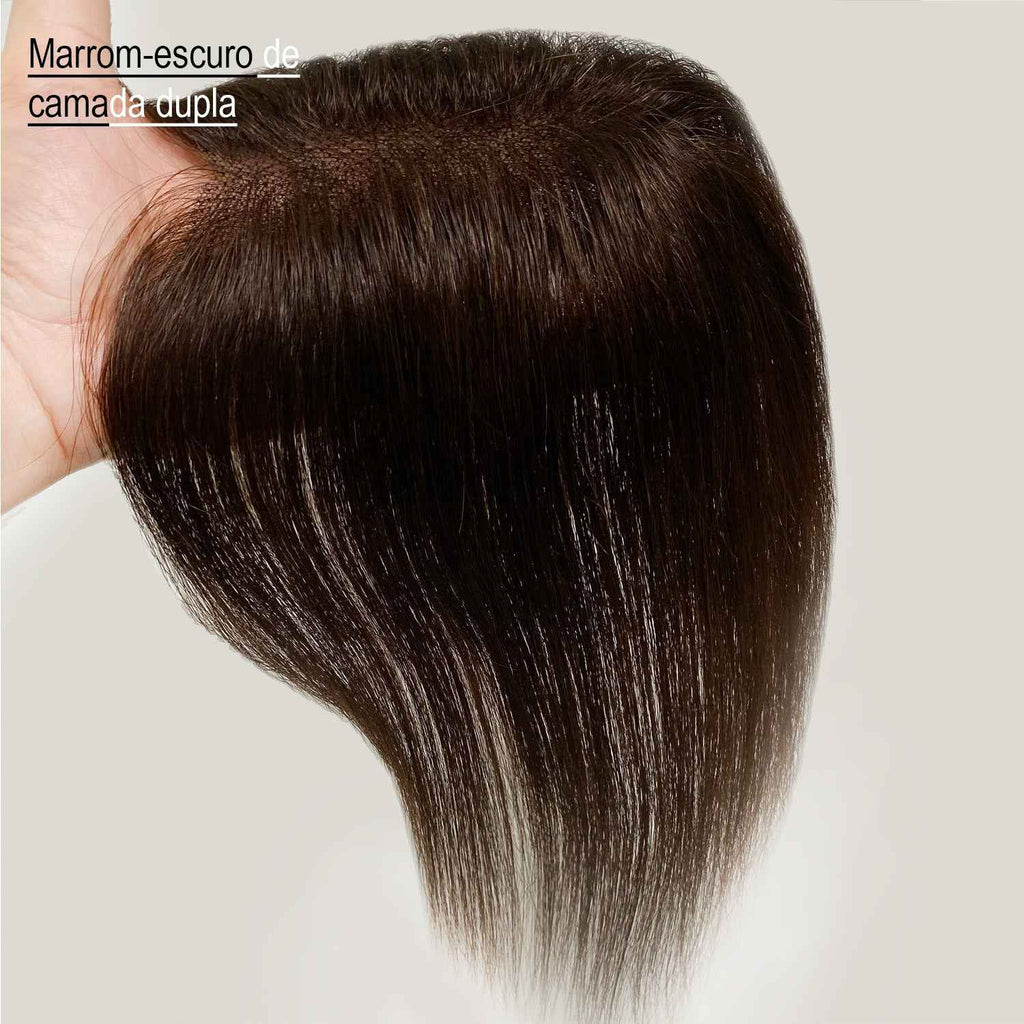 OCEAN Topper de Cabelo 100% Humano Para Mulheres-1 Feixe